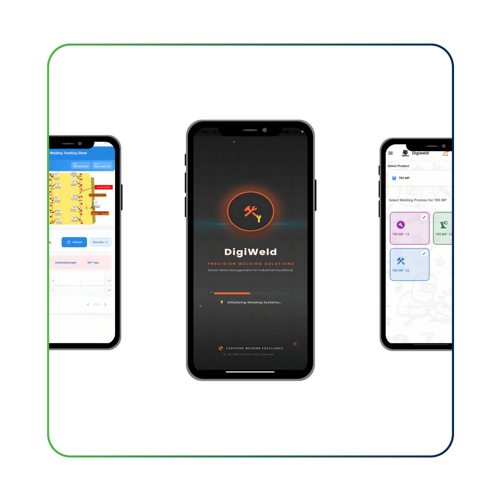 Software product - DigiWeld, mobile app for digital weld tracking and quality control